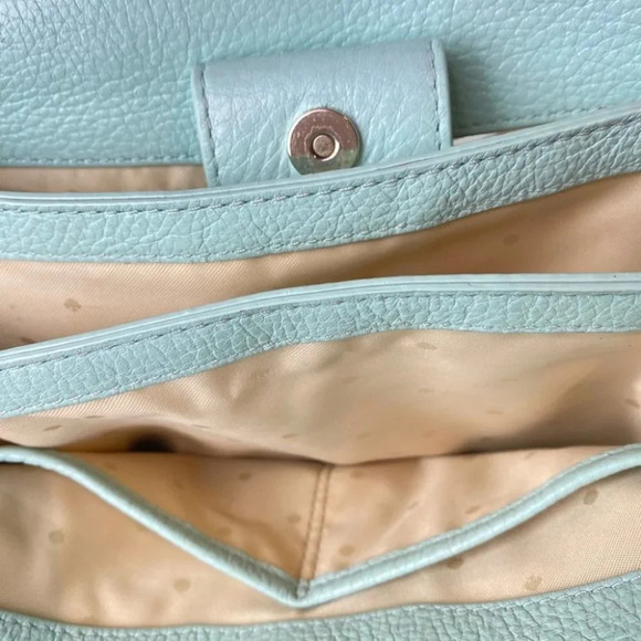 kate spade Emerson Lane Mini Convertible Phoebe Shoulder  Bag Aqua - Picture 14 of 15